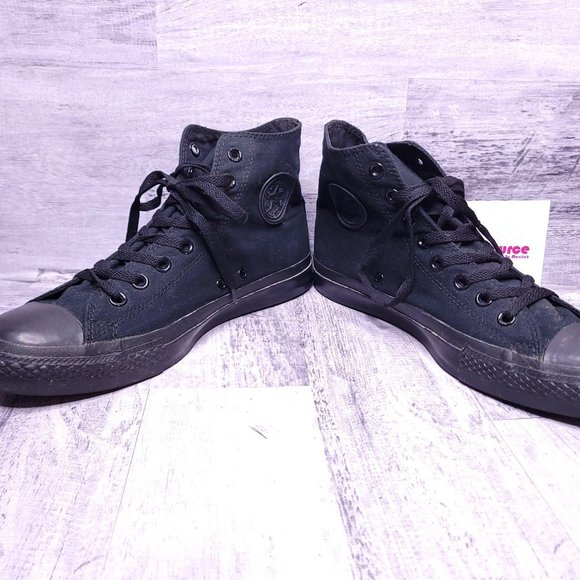 Converse All Star Canvas High Top Sneaker Black - Picture 4 of 8